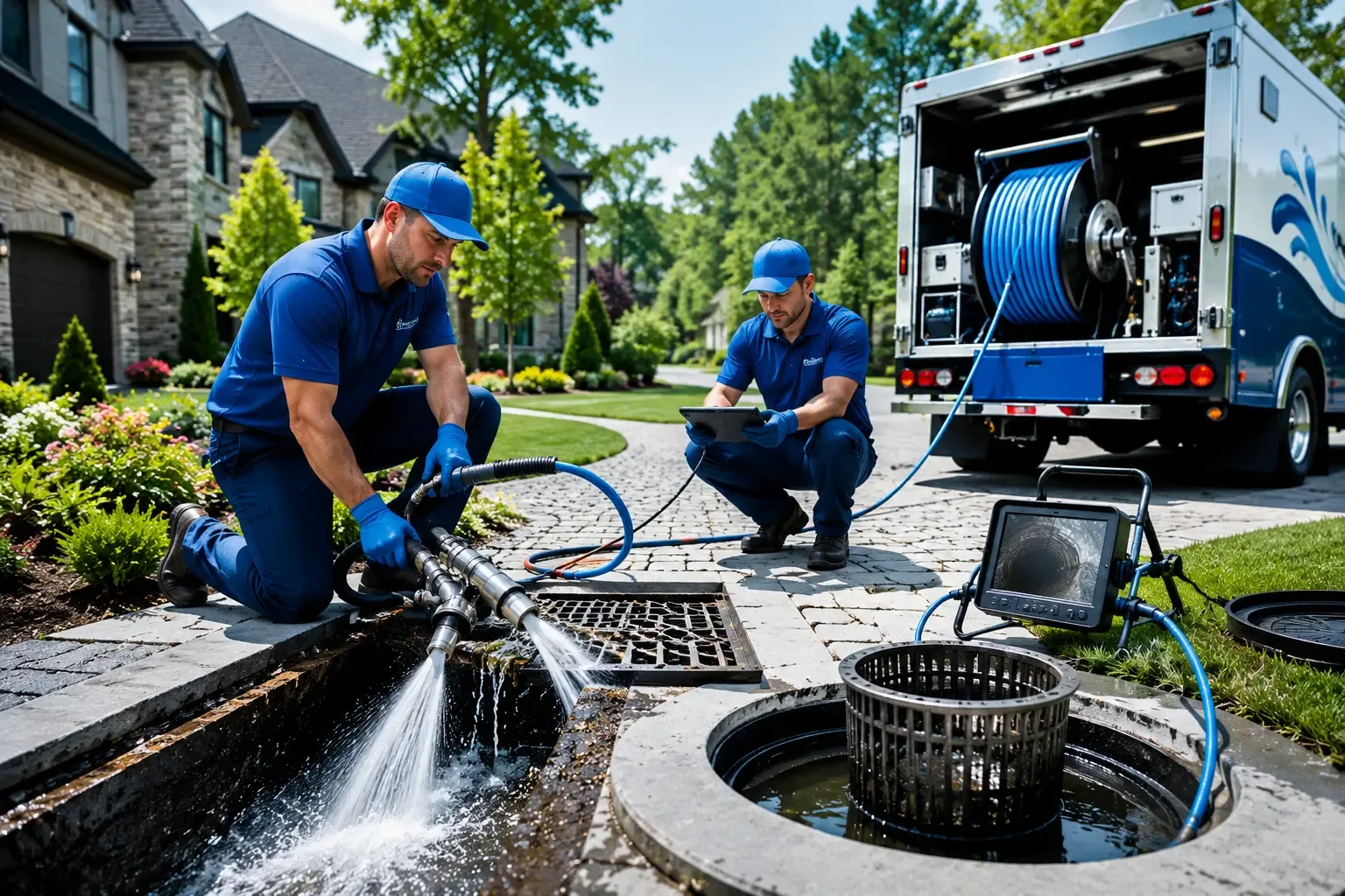 Local outdoor drain cleaning professionals in New Hill, NC